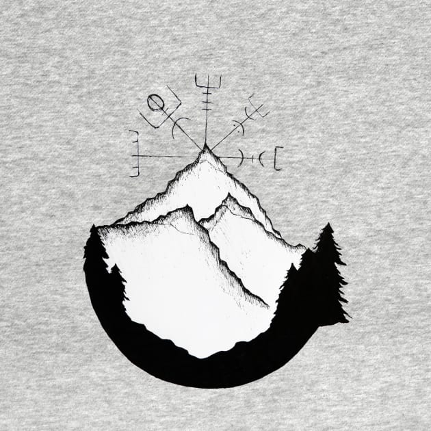 Mountain Compass by ValhallaDesigns